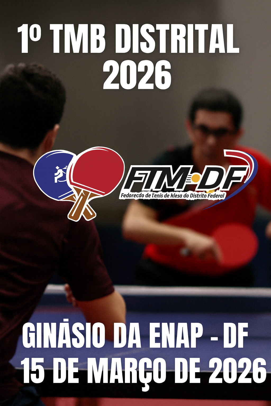 Cartaz do 1º TMB Dis